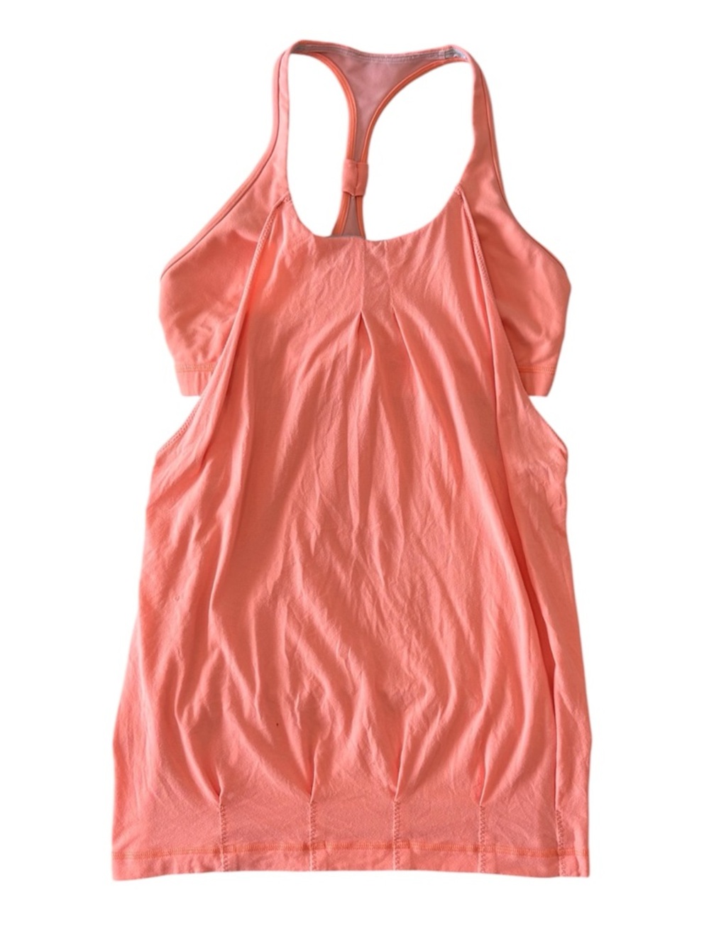 Lululemon no limits Coral Racerback Tank